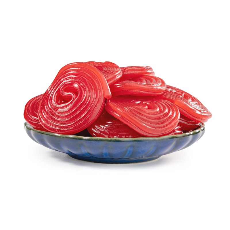 Smarty Stop Strawberry Licorice Wheel Gummy Candy (1 Pound (Pack