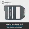 Trayvax - Hebilla de cinturón táctica para hombres y mujeres,
