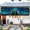 Three Wise Men Banner 118 x 35 Inches, Nativity Starry