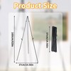 Display Easel Stand for Wedding Sign, Portable Folding Adjustable Easel