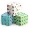 Kancharo Mahjong Cube [Comes with Convenient Storage Pouch] (White)