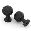 Asidrama 10 Pack Matte Black Kitchen Cabinet Knobs - Dresser