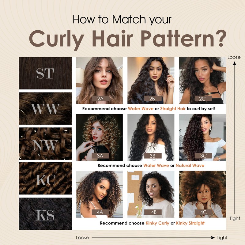 Hetto Wavy Clip in Hair Extensions Human Hair #2 Darkest