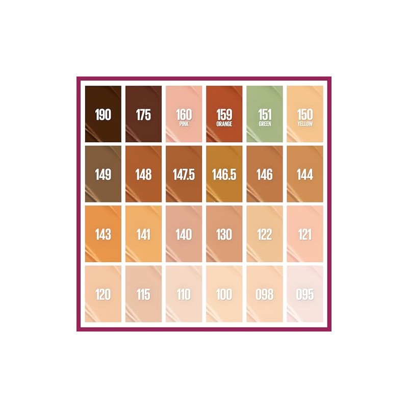 Maybelline maquillaje Instant Age, Bronce Deep, 1 caja