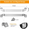 10 Inch Griddle Spatula Holder Magnetic Design, Stainless Steel Grill