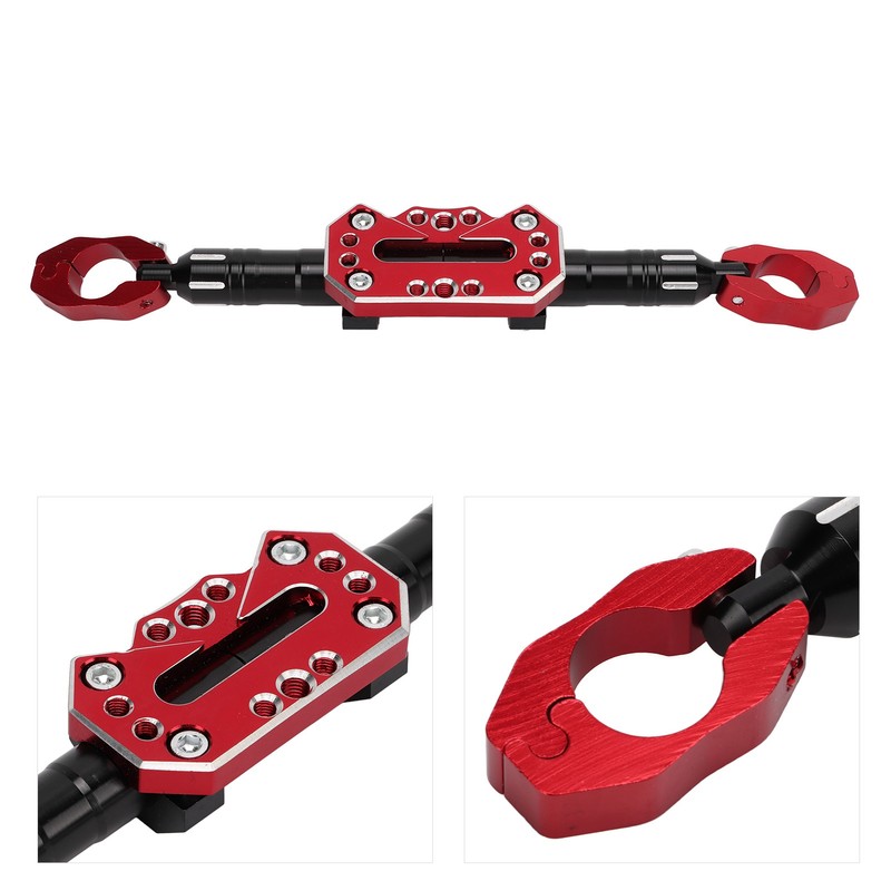 Motorcycle Multi Function Extension Rod CNC Technology Stable Easy Installation