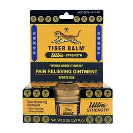 Tiger Balm Ultrafuerte Para Aliviar El Dolor, 10G – Ungüento Calmante – Ungüento Para Masaje Muscular Ultrafuerte – Ungüento Muscular Deportivo Que No Mancha