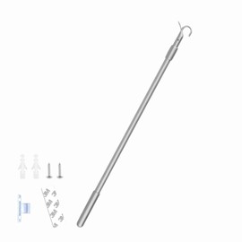 Lihopefe Draw Rod for Cordless Roller Shade Blinds 17.5"-31.5" Length Adjustable Drapery Pull Rod for Window Shades Zebra Easy-Grip Design Up and Down Easy to Pull