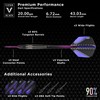 Viper Black Flux 90% Tungsten Professional Steel or Soft Tip