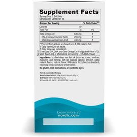 Nordic Naturals Strawberry DHA - Suplemento de soporte para sistema nervioso y cerebral, Multicolor, 90 Softgels