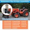 Maintenance Filter Kit Compatible with Kioti CK3510 HST CK4010 HST