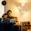 Pesken White 42W Tree Floor Lamp, Super Bright LED Standing