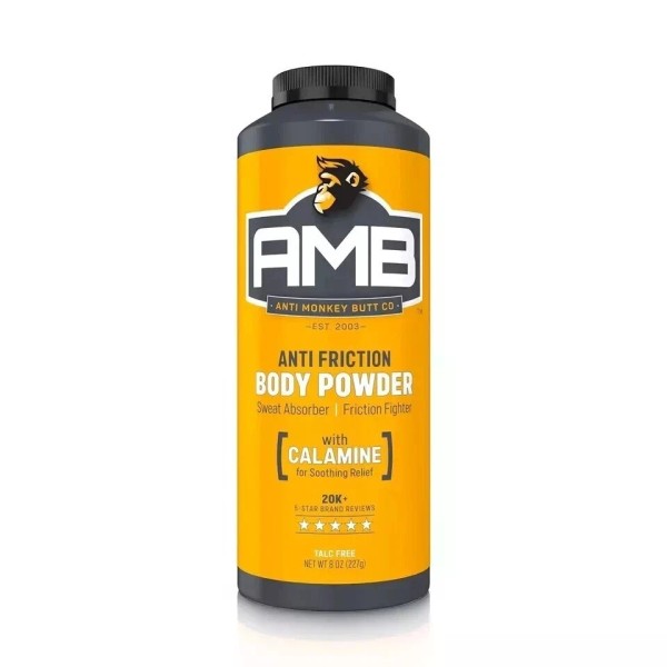Anti Monkey Butt Body Powder, 8 oz - Talc-Free with
