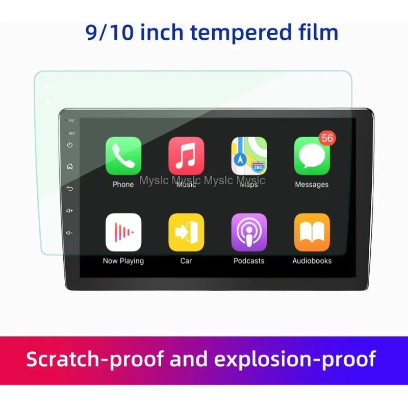 Mica Protector Pantalla Estereo Android Chino