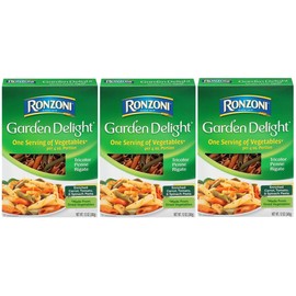 Garden Delight Tricolor Penne Rigate, 12 Oz., (Pack of 3)