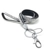 PCL Media ltd® New Silver Bling Diamante Rhinestone Sparkly Lanyard