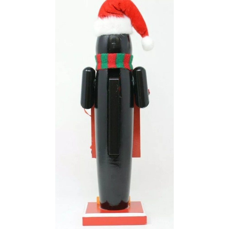 Wondershop Wooden Penguin Nutcracker 2019