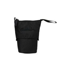 satch Pencil Slider Extra Large with Divider Zip Pocket Pen Holder Set Square Viewing Window for Timetable Nordic Black - Black