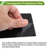 HOPESPANNER Door Pillar Window Trim for Chrysler 200 2015-2019 Black