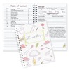 PECULA Recipe Book, 5.6"x 8.2" Recipe Book To Write In
