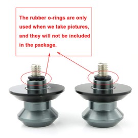 Xitomer Swing Arm Slider/Spool, Fit for Daytona/Street Triple, S1000RR/ S1000R/ S1000XR/ HP4, CBR/VFR/ RC51, Stand Bobbin (Titanium)
