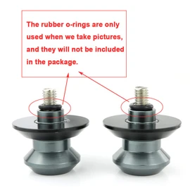 Xitomer Swing Arm Slider/Spool, Fit for Daytona/Street Triple, S1000RR/ S1000R/ S1000XR/ HP4, CBR/VFR/ RC51, Stand Bobbin (Titanium)