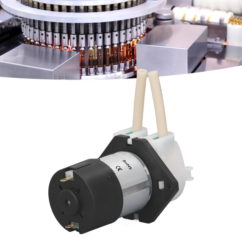 Peristaltic Pump Mini DC Brushed Motor Small Electric Self Priming