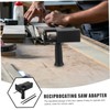Gadpiparty 1 Set Woodworking Cutting Saws Adapter Electric Drill Modified