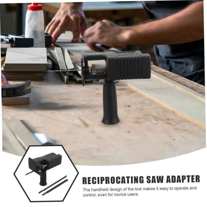 Gadpiparty 1 Set Woodworking Cutting Saws Adapter Electric Drill Modified