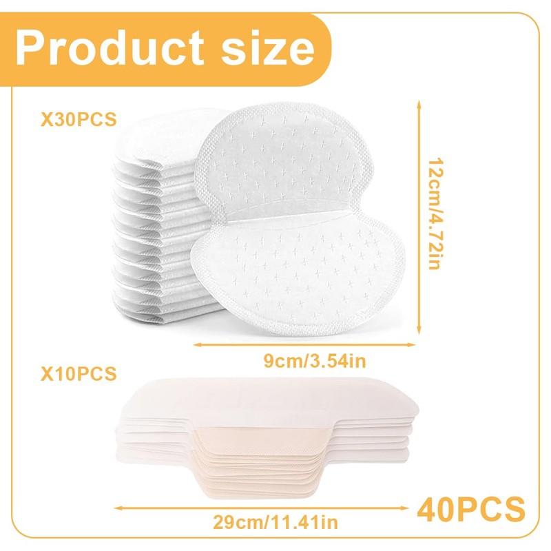 BEPSYOM Armpit Pads Excellent Material High-Quality Non-Woven Fabric Dust-free Paper