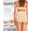 Eiggam Tummy Control Underwear for Women Soft Breathable High Waisted