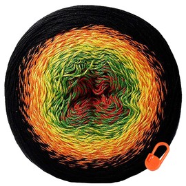 YarnArt Flowers Multicoloured Cotton Yarn Rainbow Crochet Yarn Spring Summer Yarn Choice of Colours Hand Knitting (267)