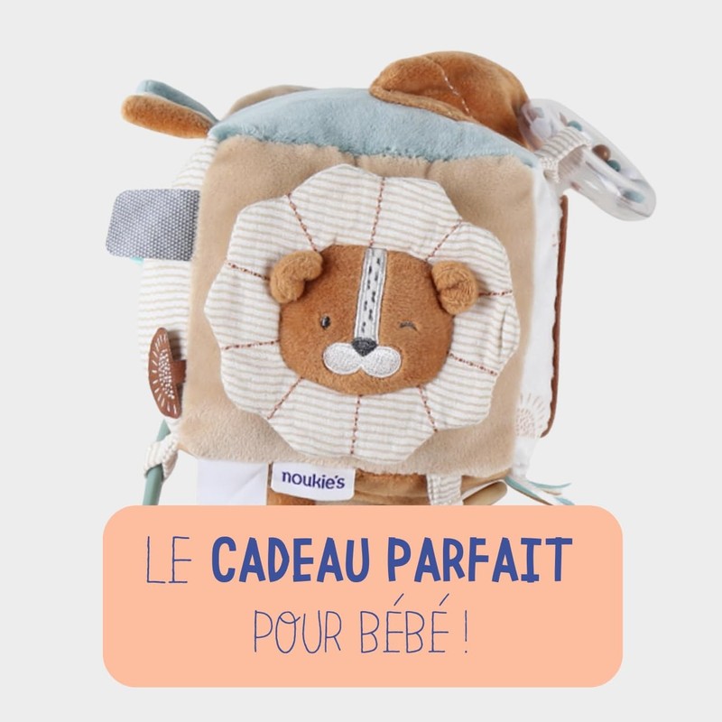 NOUKIE'S - Veloudoux Activity Cube - Beige - Babou &