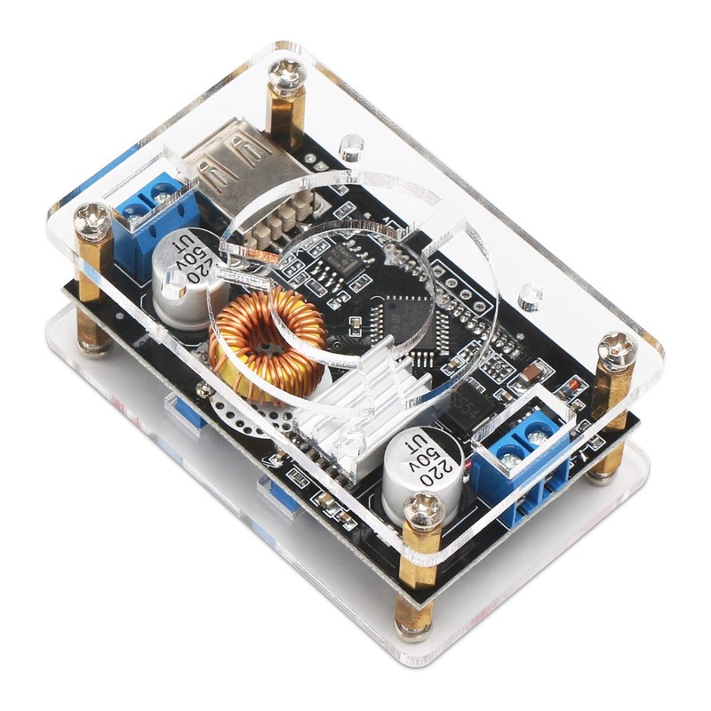 DROK Step-Down Converter DC-DC 6-32V to 1.25-32V 5A 75W LCD