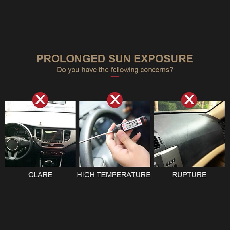 Unbranded Dashboard Cover Dashmat Dash Mat Pad For Honda Civic