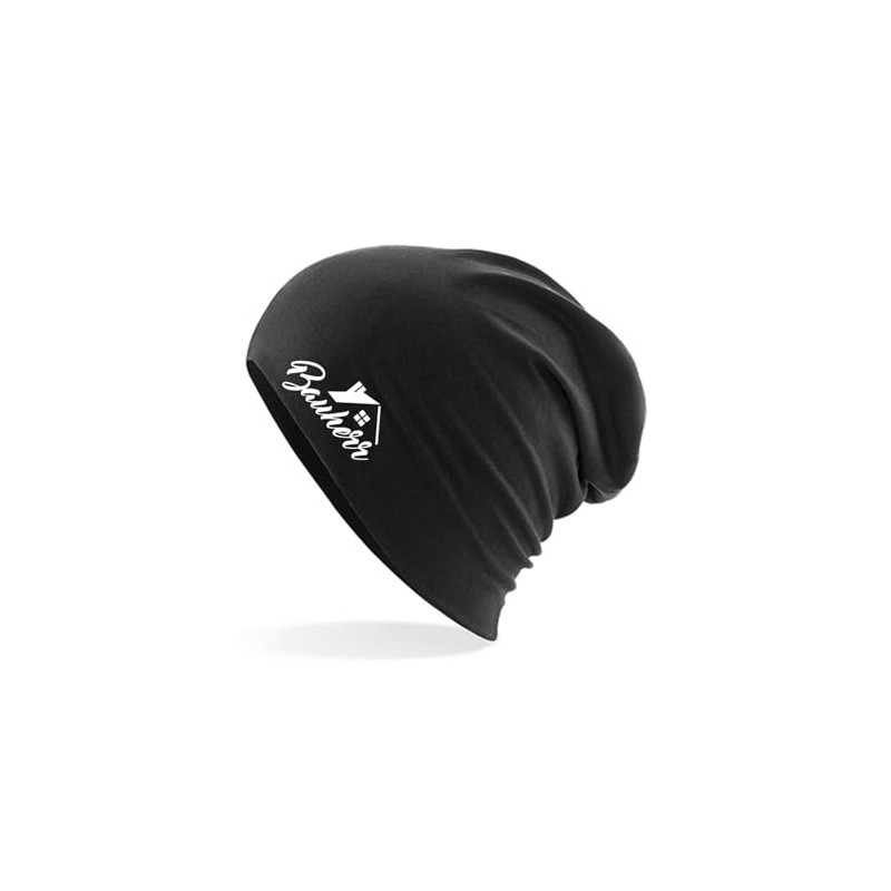 huuraa Beanie Builder Gift Unisex Hat Builder Gift Idea, black,