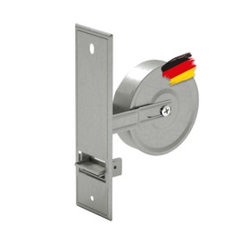 BAUHELD® Roller Shutter Belt Winder Flush-Mounted [Made in Germany] - Maxi Inlet Belt Winder Made of Steel - For Roller Shutter Belt 23 mm [Without Strap] - Roller Shutter Winder without Cover - Hole