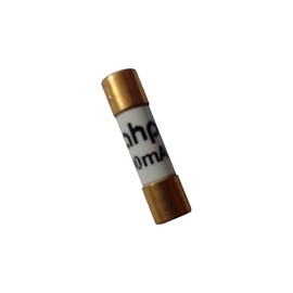 AHP Micro Fuse II - 5 x 20 mm, Gold-Plated (250 V) | Current: 6.30 A | Response: Slow