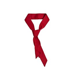 UScarmen Unisex Chef tie for hibachi Chef or All Chef Food Staff color Red