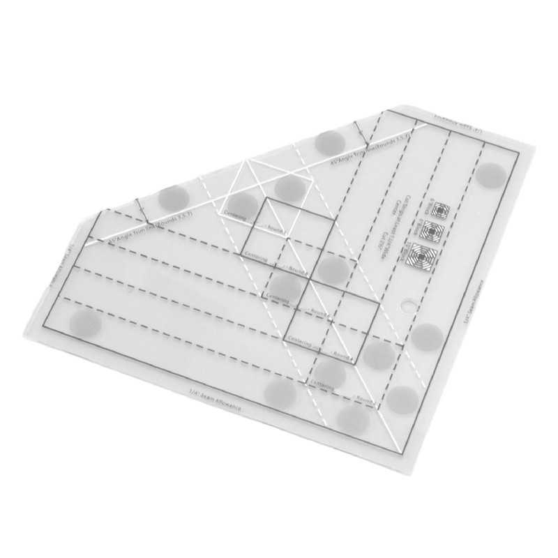Ids Quilting Ruler, Professional Household Sewing Ruler or Sewing Supplies