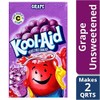 Kool-Aid Soft Drink Mix Grape Unsweetened, Caffeine Free - 0.14