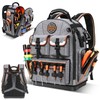 Tool Bag Backpack - Heavy Duty Tool Backpack Water-resistant HVAC