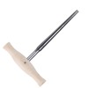 Violin Peg Hole Reamer Stainless Steel Incisive Edge Ergonomic Wooden