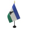 AZ FLAG Lesotho Table Flag 4'' x 6'' - Mosotho