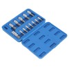 13 Pcs Hex Bit Socket Set 1/4 3/8 1/2 Inch