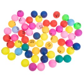 Outanaya Bingo Ball Game Balls Set 60pcs Raffle Balls for Parties Games and Decorations
