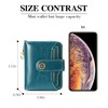 SENDEFN Purses for Women Genuine Leather Small Bifold Compact Womens