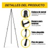 Caballete Plegable Instantáneo De 169cm Portátil Arte Pintar