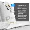 GV Genuine 10 Pack Bags for Prolux Tritan Vacuum Cleaner,
