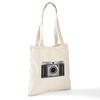 CafePress Retro Camera Tote Bag Reusable Natural Beige Canvas Shopping
